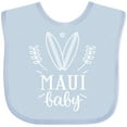thumbnail image 3 of Inktastic Maui Hawaii Baby Surfing Boys or Girls Baby Bib, 3 of 4