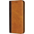 thumbnail image 5 of for iPhone Xs Wallet Case,Premium PU Leather Flip Folio Case with Card Slot, Stand Holder and Magnetic Closure [TPU Shockproof Interior Protective Case] for iPhone Xs,Khaki+Brown, 5 of 7