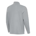 thumbnail image 3 of Men's Antigua Gray New Mexico Lobos Perilous Quarter-Zip Top, 3 of 3
