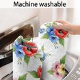 thumbnail image 5 of Pioneer Flower Floral Print Pattern Bathroom Rugs Mat, Non Slip Microfiber Bathroom Rug with Rubber Backing, Soft Mats for Bathroom Floor Tub Shower, 24"x60", 5 of 5