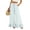 Cyan_#03, variant on Womens Wide Leg Pants Drawstring Elastic High Waisted Ruffle Hem Palazzo Pants with Pockets,Gray L