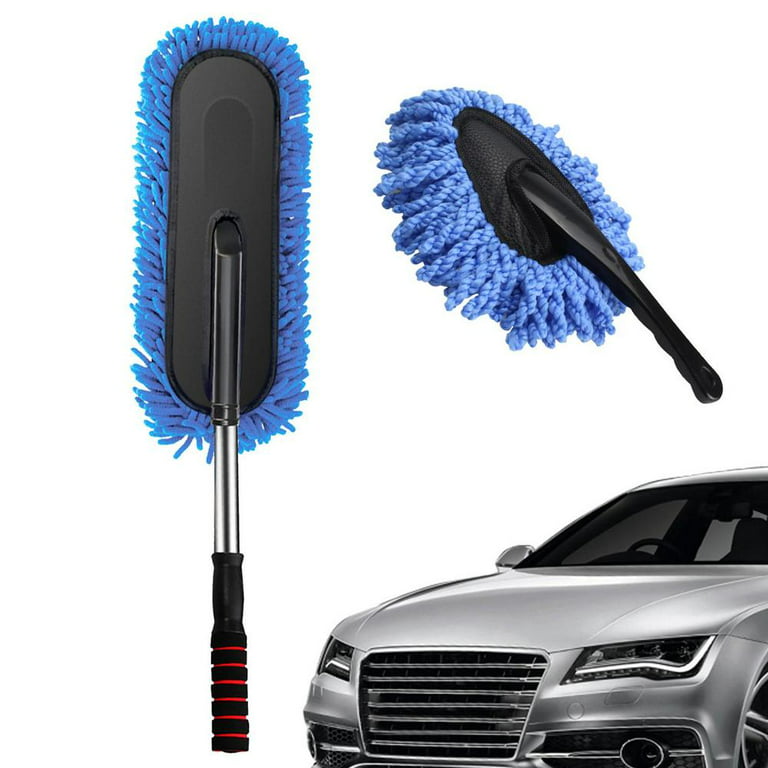 Tohuu Car Duster Retractable Microfiber Car Interior Exterior Scratch Free  Cleaning Set Multipurpose Home Dusting Tool Mop for Cars Motorcycles Trucks  and Caravans boosted 