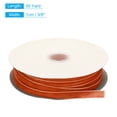 thumbnail image 2 of Uxcell Velvet Ribbon Wrapping 3/8" x 50 Yard Dark Orange Single Face Craft Velvet, 2 of 5