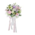 thumbnail image 2 of Ramo de novia para dama de honor, flores artificiales, accesorios para novia, ramo de novia para Valentín, 2 of 9