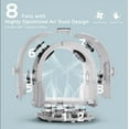 thumbnail image 4 of TOPCHANCES Automatic Pet Drying Box, Folding Cat Hair Dryer Box, Pet Blower Grooming Dryer with 8 Fans & 4-speed Settings, 4 of 13