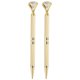 thumbnail image 1 of Ballpoint Pens Fine Point Pen for Writing 2Pcs with Golden Diamond, 1 of 3