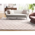 thumbnail image 3 of SAFAVIEH Cambridge Kaitlyn Geometric Wool Area Rug, Light Pink/Ivory, 2'6" x 4', 3 of 8