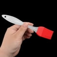 thumbnail image 4 of Uxcell Barbecue Picnic Silicone Head Basting Grilling Cooking Condiment Pastry Brush Red, 4 of 4