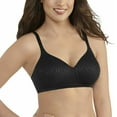 thumbnail image 4 of VANITY FAIR Black Jacquard Body Shine Full Coverage Bra, US 38D, UK 38D, NWOT, 4 of 9