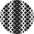 thumbnail image 1 of Ahgly Company Indoor Round Patterned Platinum Silver Gray Area Rugs, 7' Round, 1 of 6