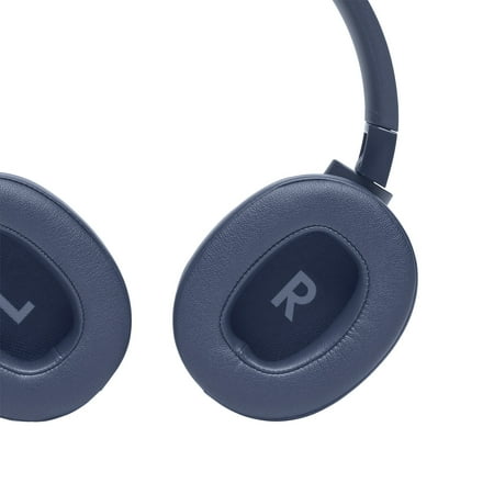 JBL - Tune 760NC Wireless Noise Cancelling Over-Ear Headphones - Blue