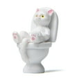 thumbnail image 1 of Fairnull Mini Modèle de Chat Haute Simulation Expression Vive Décoration Accessoires Toilette Miniature Chat Animal Modèle Jouet pour Enfants, 1 of 9