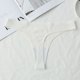 thumbnail image 2 of Gibobby Tangas de sexy mujer Bikini deportivo para mujer de talla grande a través de la cintura, ropa interior, tanga(Blanco,G), 2 of 3