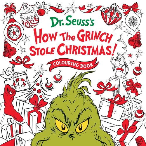 Dr. Seuss How the Grinch Stole Christmas! Colouring Book (Paperback)