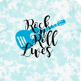 thumbnail image 4 of Inktastic Rock and Roll Lives with Blue Guitar Boys or Girls Toddler T-Shirt, 4 of 5