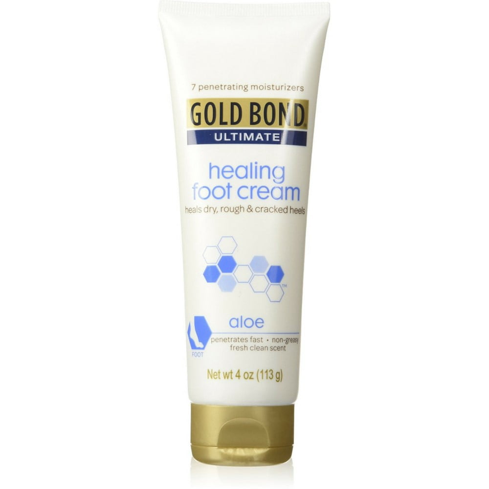 Gold Bond Ultimate Healing Foot Cream 4 oz (Pack of 2)