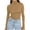 A-Coffee, variant on Women's Turtleneck Tops Slim Fit Long Sleeve Basic Tees Solid Color High Neck Office Blouses - Fall Winter Layering