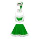 thumbnail image 3 of Lencería Sexy Gibobby para Dormir Bikini Traje de Navidad Verde L, 3 of 5