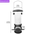 thumbnail image 1 of Outdoor Bird Feeder Feed Station Hanging Feeder High-quality Hard Plastic Windproof And Waterproof Bird Feeder Pet Bird Supplies ShopWise Round, 1 of 9