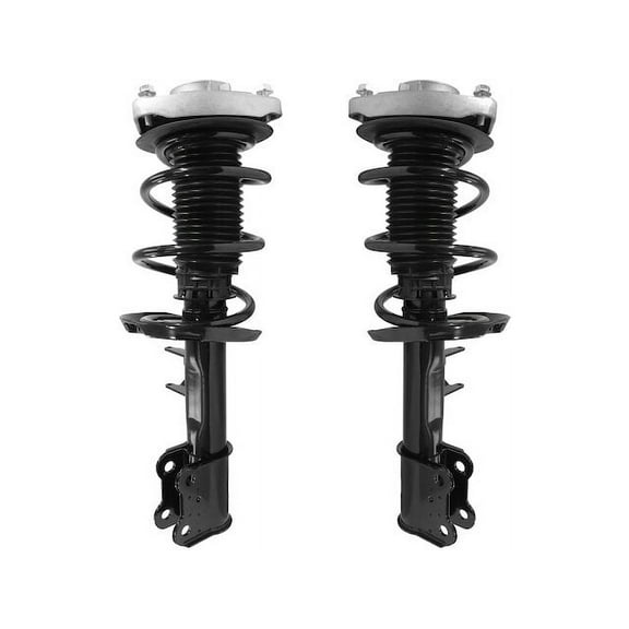 Front Strut and Coil Spring Assembly Set of 2 - Compatible with 2014 - 2018 Mercedes-Benz CLA250 AWD (Excludes Front Wheel Drive) 2015 2016 2017
