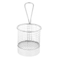thumbnail image 2 of Cesta de freír de acero inoxidable Sunnimix redonda de cocina colador de pasta, 2 of 8