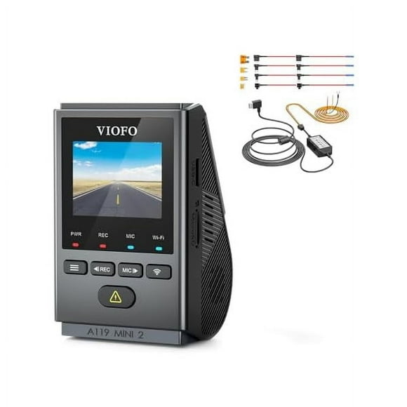 VIOFO A119 Mini 2 STARVIS 2 Sensor 2K 60fps Dash Cam with 5GHz Wi-Fi GPS