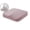 Pink, variant on Square Memory Foam Seat Cushion for Office Car Chair – Polyester Non-Slip Buttocks Cushion, 15.75×15.75"