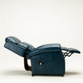thumbnail image 5 of Pemberly Row Modern Navy Blue Faux Leather Traditional Lift Chair, 5 of 17
