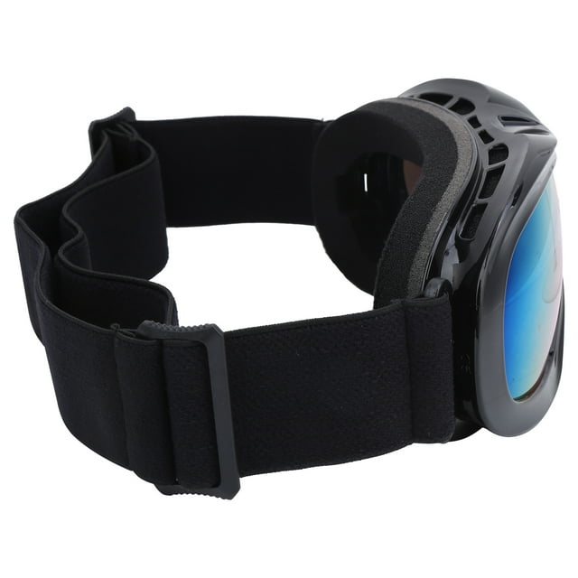 Lunettes de Ski Enfants Lunettes de Ski Anti-Buée Lunettes de Neige Protection Uv Lunettes de Neige Enfants Ski Planche à Neige Lunettes Lentilles Double Couche anti-Buée Protection Uv Lunettes de Neige Noir Rouge