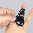 thumbnail image 3 of Yimiti Sports Finger Splint - Breathable & Comfortable Thumb for,Green S/M, 3 of 8
