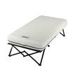 thumbnail image 2 of Coleman Camping Cot, Air Mattress, & Pump Combo, Folding Camp Cot & Air Bed with Side Table & Battery-Operated Pump, Great for Comfortable Outdoor Sleeping & Camping, 2 of 4