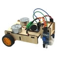 thumbnail image 3 of Kit de bricolaje para construir un coche inteligente con seguimiento de línea: Robótica STEM para niños con guía de montaje. Proyecto de experimento, 3 of 10