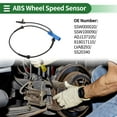 thumbnail image 2 of Unique Bargains ABS Wheel Speed Sensor ABS Sensor No.SSW000020/SSW100090/ADJ137105 for Land Rover Freelander L314 2002-2006 1 Pc Rear Left Rear Right, 2 of 7