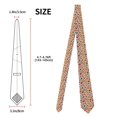 thumbnail image 2 of Balery Colorful Maple Leaves Corbata Clásica de Seda para Hombre, Corbata Tejida Jacquard, Corbatas Formales para Negocios y Bodas, 2 of 7