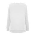thumbnail image 7 of Diufon Womens Fall Tops Casual Long Sleeve Crewneck Tunic Shirts Solid Color Loose Blouses with Pocket, 7 of 7