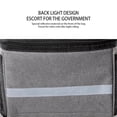 thumbnail image 4 of Soidarity Bolsa aislada para manillar de bicicleta Bolsa de almacenamiento frontal de bicicleta de gran capacidad con tira reflectante Accesorios de Ciclismo Numero 3 Soidarity OD010450-03, 4 of 6