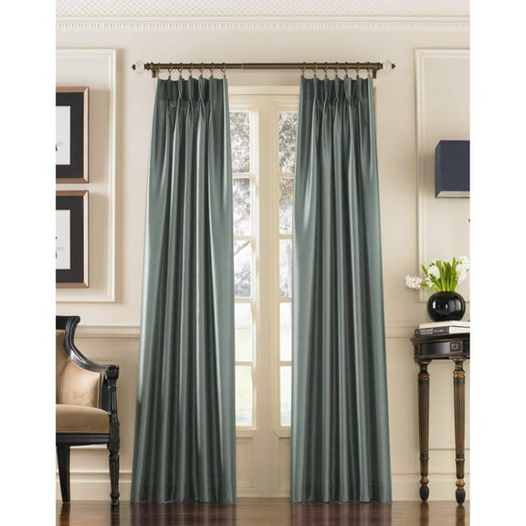 Curtainworks Marquee 84" Single Panel Curtain, Teal, Adult