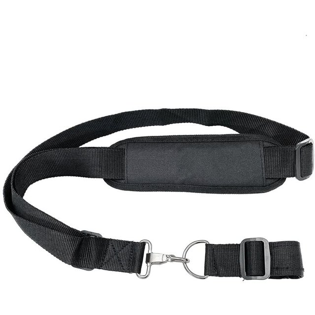 2 piezas 3,8 x 110 cm/1,5 x 43,3 pulgadas Correa de hombro ajustable universal negra para desmalezadora