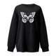 thumbnail image 4 of Sudadera Para Mujer Sudaderas Con Cuello Redondo Otoño Invierno Camisas Erógenas Tops de Manga Larga Blusa Regular Estampada Odeerbi ODB148843, 4 of 4