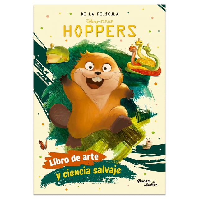 Hoppers Libro de Arte y Ciencia Salvaje Planeta Junior Mexico Libro de bolsillo 1ra edicion