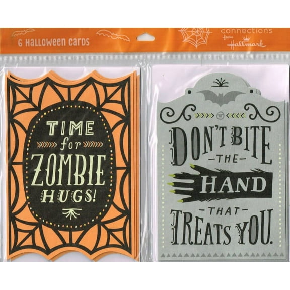 Hallmark Crd Multipk Hlwn Folk Art