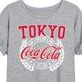 thumbnail image 3 of Coca-Cola - EST 1886 - Have A Coke & A Smile - Tokyo - Juniors Ideal Flowy Muscle T-Shirt, 3 of 5