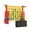 Yellow + Red, variant on UNICOO® 3-in-1 Giant 4 in a Row Game for Outdoor & Indoor Fun! Featuring Basketball Hoop, Ring Toss Game & 4-to-Score Game. Perfect for Kids, Adults & Parties with Carrying Bag (Yellow + Red)