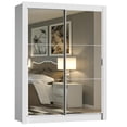 thumbnail image 1 of Ropero Closet Madesa Dallas 2 Puertas Corredizas con Espejo 2 Cajones, 1 of 6