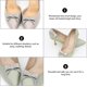 thumbnail image 2 of 1 par de clips de zapatos con pajarita (plata), zapatos desmontables, pajarita con dijes, zapatos, joyería, decoración, accesorios para zapatos, decoración de zapatos para novias, bodas, bailes, fies, 2 of 5