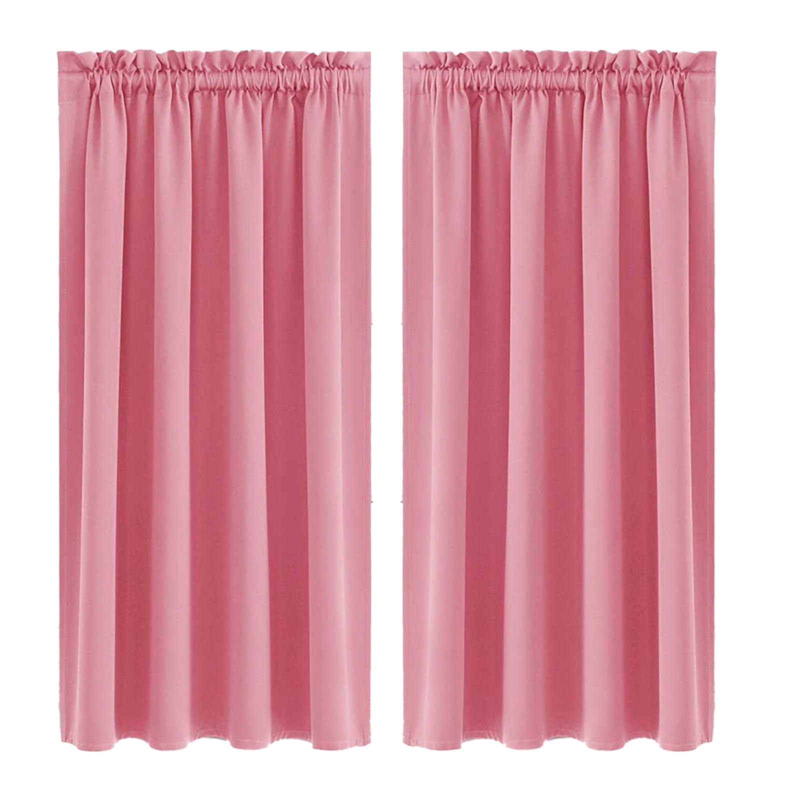 Blackout Curtains, Thermal Insulated, for Bedroom and Living Room Curtains, Rod Pocket Curtain Panels, 41.7x54 Inch, 1Pcs