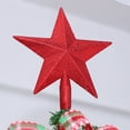 thumbnail image 3 of Adorno colgante de estrella de cinco puntas para árbol de Navidad, decoración navideña, 10, 15 y 20cm, 3 of 4