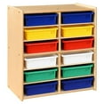 thumbnail image 1 of Contender C990659AT 12 Lettres de Rangement avec Bacs Assortis RTA&44; Multi Couleur, 1 of 1