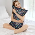 thumbnail image 5 of Disketp Shells And Seaweed Satin Pillowcase For Hair And Skin - Satin Pillow Cases Standard Size 20x30 Inches With Zipper,Gifts For Women Men, 5 of 8