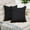 Black, variant on DADHOT Set of 2 Black Pillow Covers 18 x 18 inch Farmhouse Boho Decorative Throw Pillow Covers Linen Cushion Covers for Sofa Couch Décor